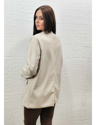 CHAQUETA DELIA BEIGE