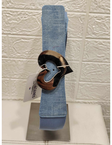 CINTURÓN CORAZÓN AZUL