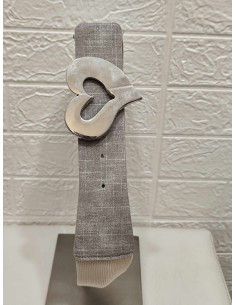 CINTURÓN CORAZÓN BEIGE 2