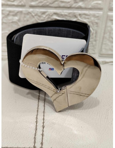 CINTURÓN CORAZÓN NEGRO 2