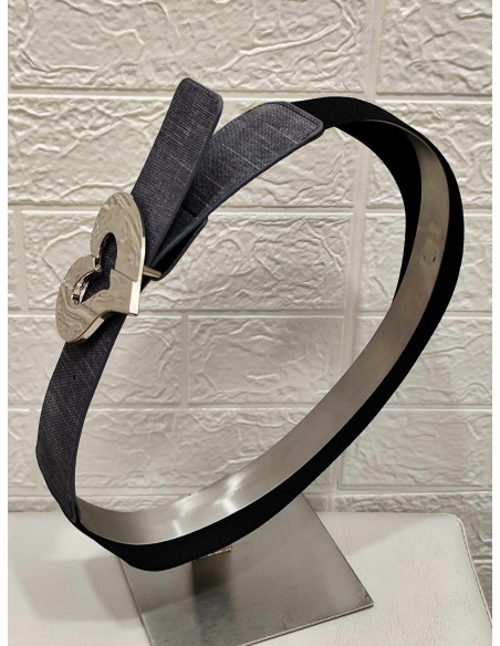 CINTURÓN CORAZÓN NEGRO