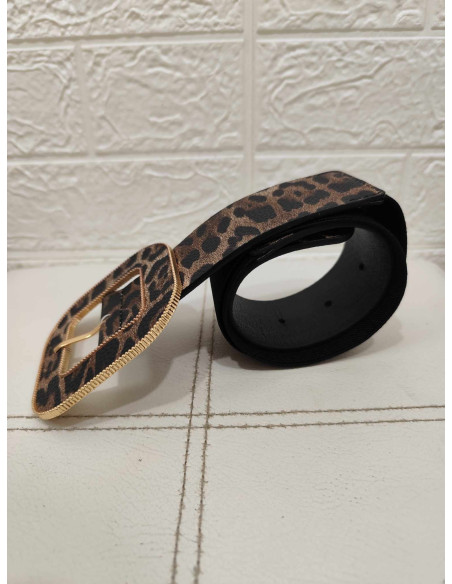 CINTURÓN LEO MARRÓN