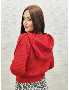 CHAQUETA CREMALLERA ROJA 2