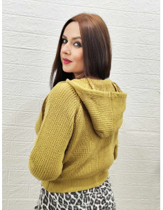 CHAQUETA CREMALLERAS VERDE 2