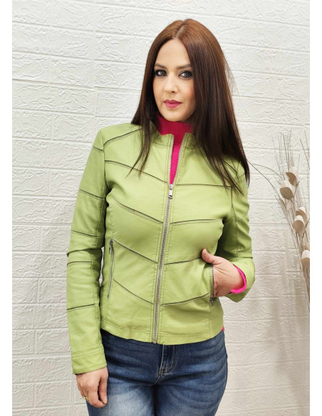 CAZADORA SHARON PISTACHO (TALLAS DE 36 A 44)