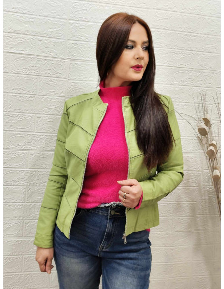 CAZADORA SHARON PISTACHO (TALLAS DE 36 A 44)