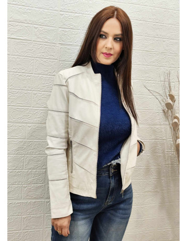 CAZADORA SHARON BLANCA (TALLAS DE 36 A 44)