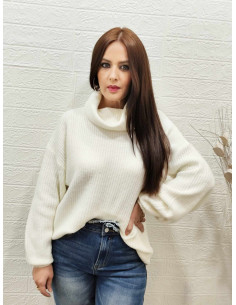 JERSEY CORINA BLANCO (TALLAS DE 36 A 50)