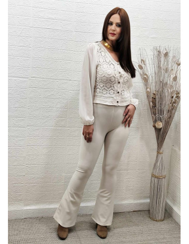 PANTALÓN SAM BEIGE (TALLAS DE 34 A 44)