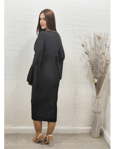 VESTIDO AMALIA NEGRO (TALLA DE 36 A 42)