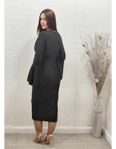 VESTIDO AMALIA NEGRO (TALLA DE 36 A 42)