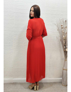 VESTIDO CARLA ROJO (TALLA DE 36 A 42) 2