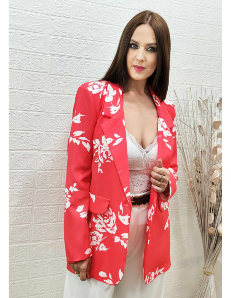 CHAQUETA LIRIO FRESA (TALLAS DE 38 A 42)