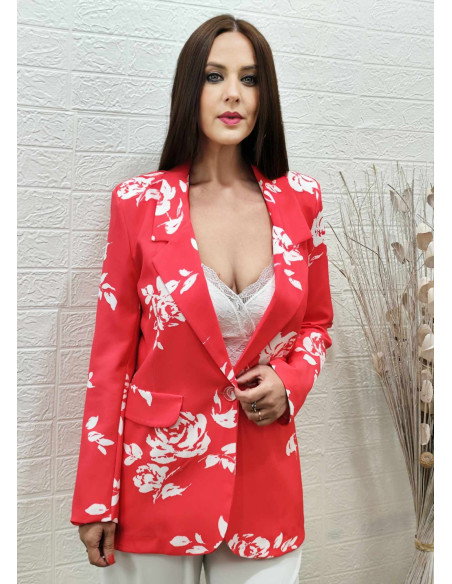 CHAQUETA LIRIO FRESA (TALLAS DE 38 A 42)