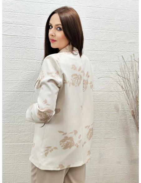 CHAQUETA LIRIO BEIGE (TALLAS DE 38 A LA 42)