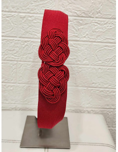 CINTURÓN SAFIR ROJO