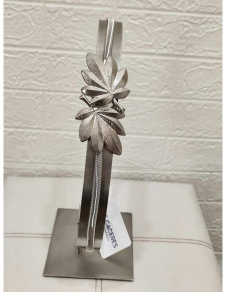 CINTURÓN HOJAS PLATA