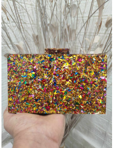 BOLSO NÁCAR DORADO