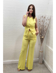 PANTALÓN DIDI AMARILLO (TALLAS DE 36 A 40)