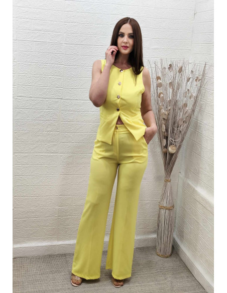 PANTALÓN DIDI AMARILLO (TALLAS DE 36 A 40)