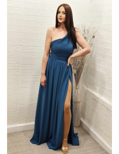 VESTIDO ROMA PETRÓLEO