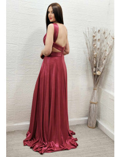 VESTIDO SISÍ FRESA (TALLAS DE 36 A 42) 2