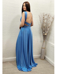 VESTIDO SISÍ CELESTE (TALLAS DE 36 A 42) 2
