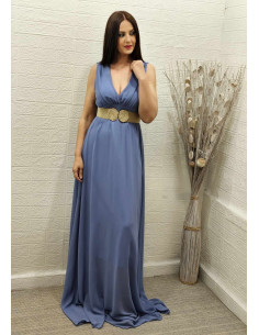 VESTIDO VANIA AZUL (TALLAS DE 38 A 44)