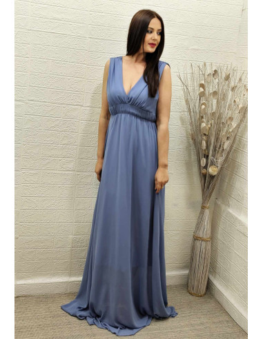 VESTIDO VANIA AZUL (TALLAS DE 38 A 44)