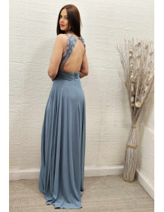 VESTIDO VIVIANA VERDE (TALLAS DE 36 A 40) 2