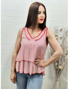 BLUSA GENO ROJA (TALLAS DE 36 A 42)