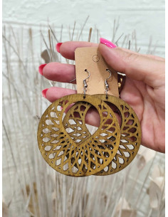 PENDIENTES MADERA