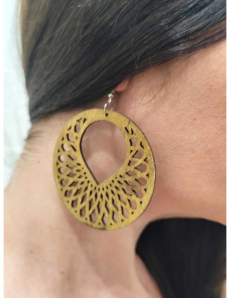 PENDIENTES MADERA