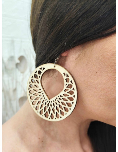 PENDIENTES MADERA
