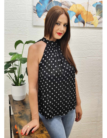 BLUSA TOPOS (TALLAS DE LA 36 A LA 44)