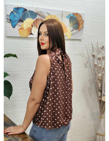 BLUSA TOPOS (TALLAS DE LA 36 A LA 44)