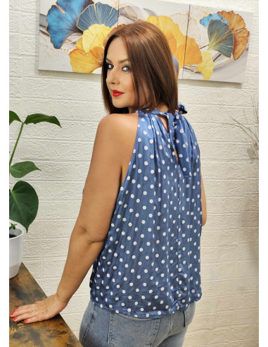 BLUSA TOPOS (TALLAS DE LA 36 A LA 44)