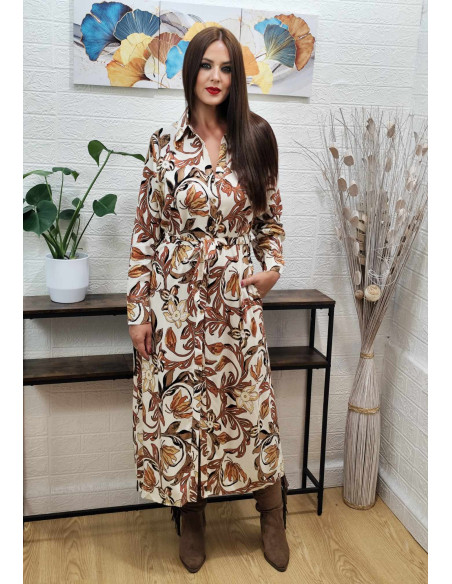 VESTIDO OCTUBRE (TALLAS DE LA 38 A LA 44) VESTIDO OCTUBRE (TALLAS DE LA 38 A LA 44)