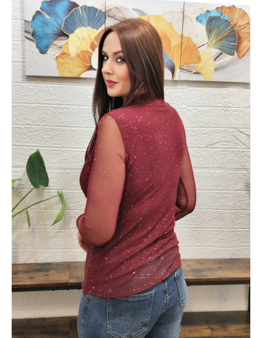 CAMISETA CASCADA BRILLO (TALLAS DE 36 A 42)