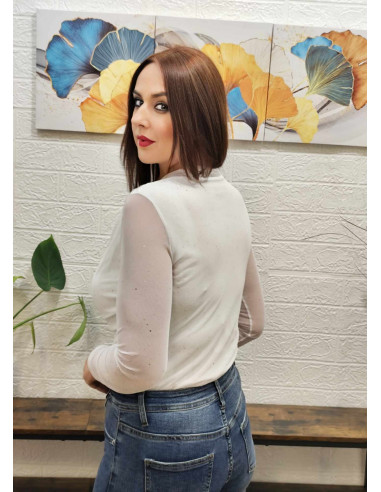 CAMISETA CASCADA BRILLO (TALLAS DE 36 A 42)