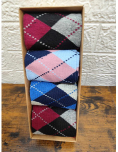 PACK CALCETINES ROMBOS