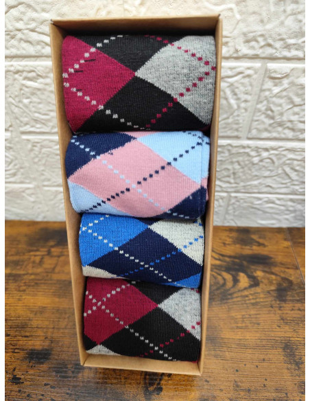 PACK CALCETINES ROMBOS