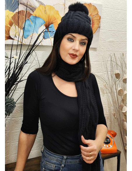 CONJUNTO GORRO/FUFANDA