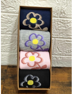 PACK CALCETINES FLOR