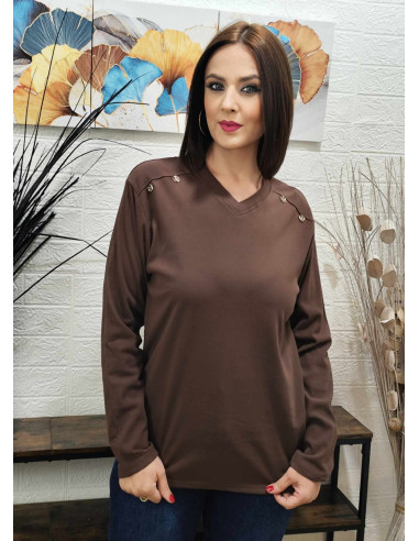 CAMISETA BOTONES (TALLAS DE 38 A 50)