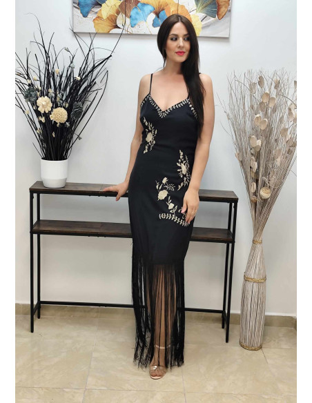 VESTIDO MANTÓN (TALLAS DE 36 A 40)