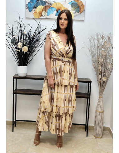 VESTIDO VOLANTES (TALLAS DE 36 A 42)