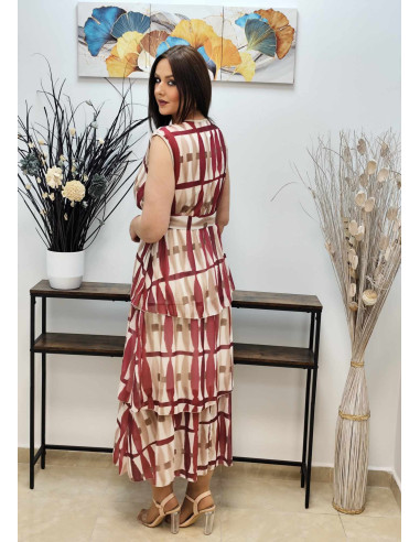 VESTIDO VOLANTES (TALLAS DE 36 A 42)