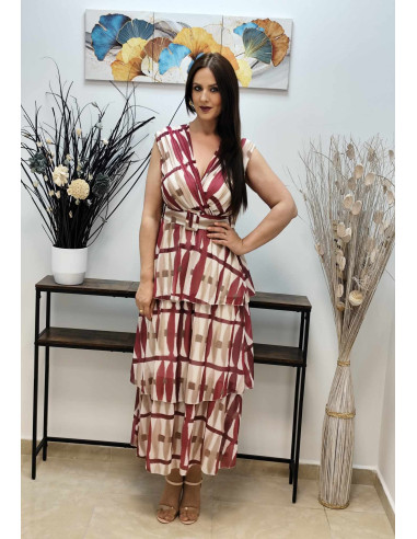 VESTIDO VOLANTES (TALLAS DE 36 A 42)