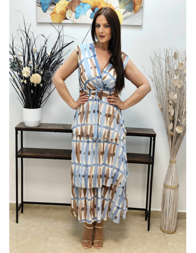 VESTIDO VOLANTES (TALLAS DE 36 A 42)